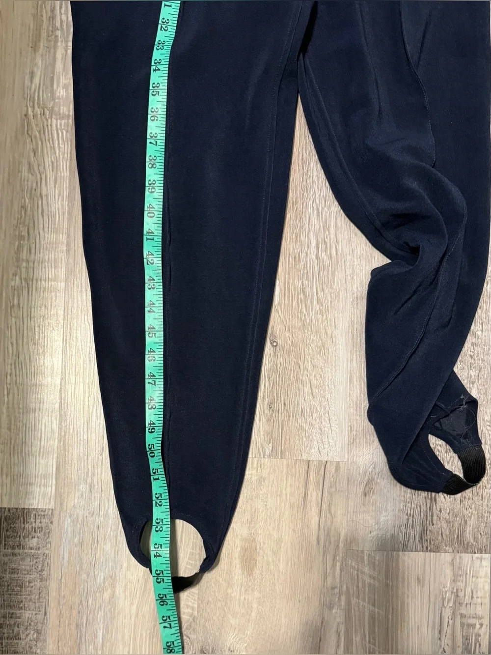 Vintage Tadashi Shoji fitted jumpsuit in deep navy blue, sz-M embodying iconic